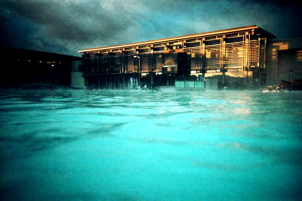 Blue Lagoon Spa building Boots disposable waterproof cased… Flickr