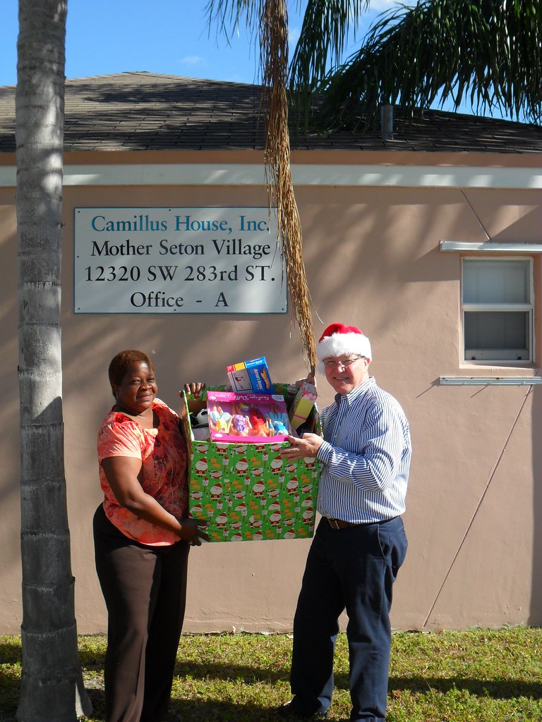 Cutler Bay Charity donation to Camillus House CBT Technology