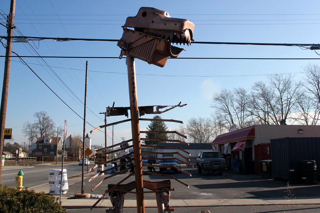Peterson's Garage Sculptures Egg Harbor City, New Jersey Flickr
