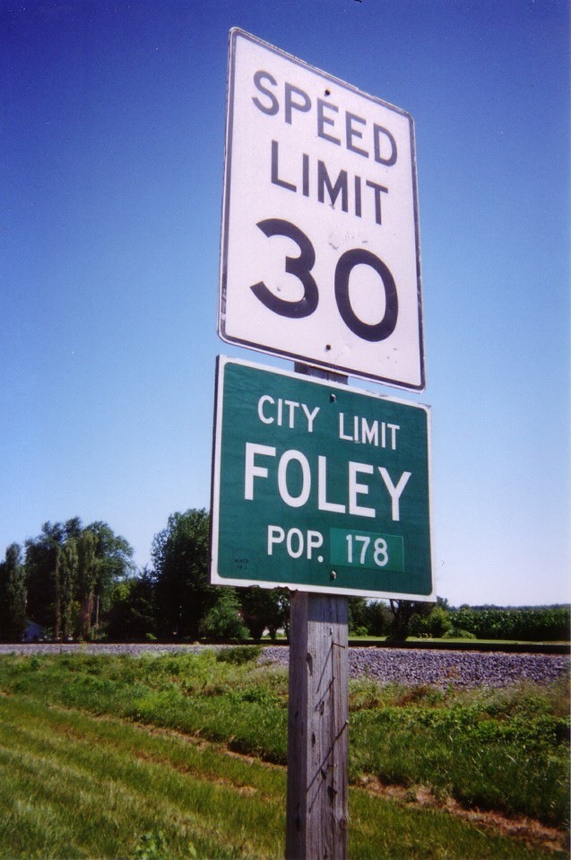 Yes, I visited this tiny town because it's named Foley, MO… Flickr