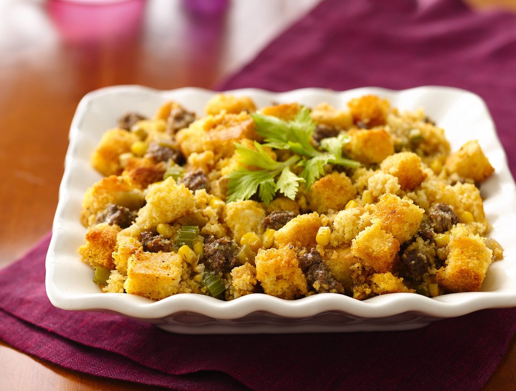 CornChorizo Stuffing Recipe INGREDIENTS 2 pouches (6.5 o… Flickr