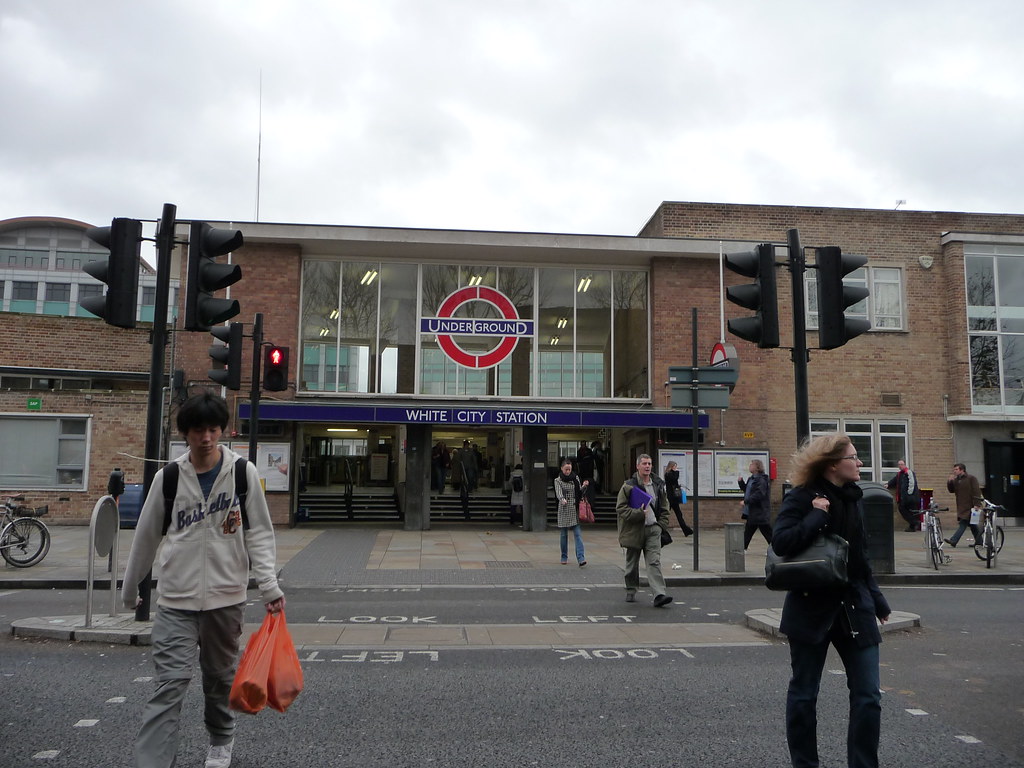 White City underground station 112 White City in London. E… Flickr