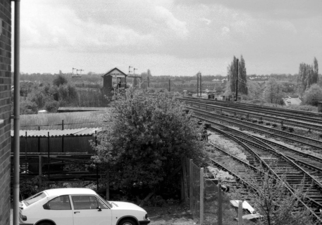Leicester Knighton Junction May 1983 OK not the best shot … Flickr