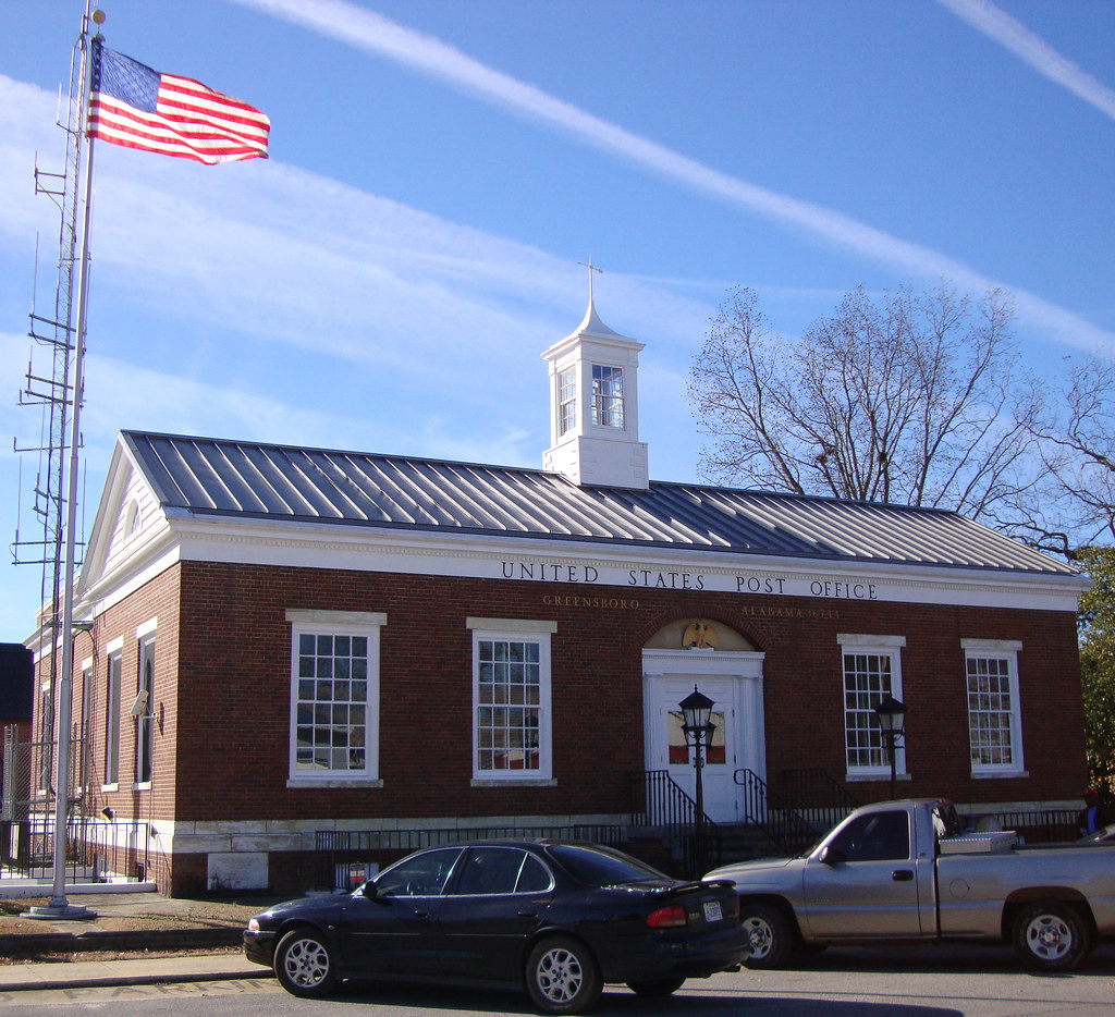 Post Office 36744 (Greensboro, Alabama) Built in 1937, thi… Flickr