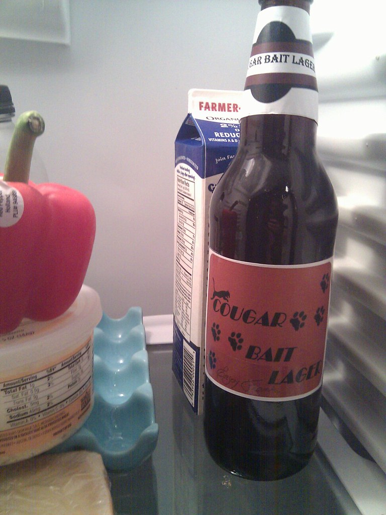 Cougar Bait Lager Imported from my buddy Frank's Old Town … Flickr
