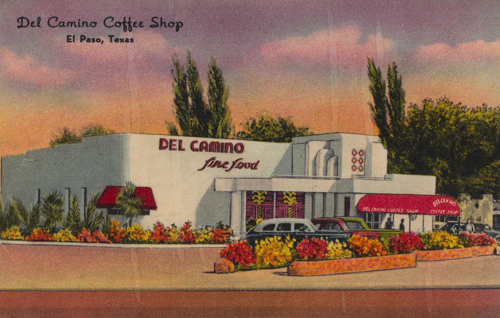 Del Camino Coffee Shop El Paso, Texas On U.S. Hwy 80 Eas… Flickr