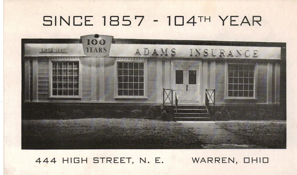 Adams Insurance Company, 444 High Street, Warren, Ohio 196… Flickr