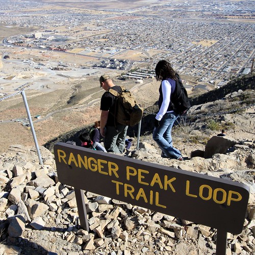 Descending down Ranger Peak The Ranger Peak trailhead of t… Flickr