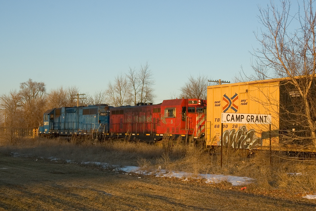 Shoving South at Camp Grant Illinois Railway job shoving s… Flickr