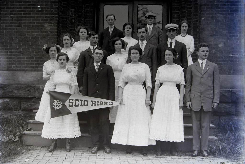 Scio High School 1913 David Tidrick Flickr