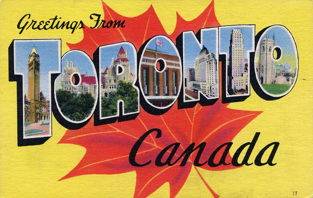 Greetings from Toronto, Canada Large Letter Postcard Flickr