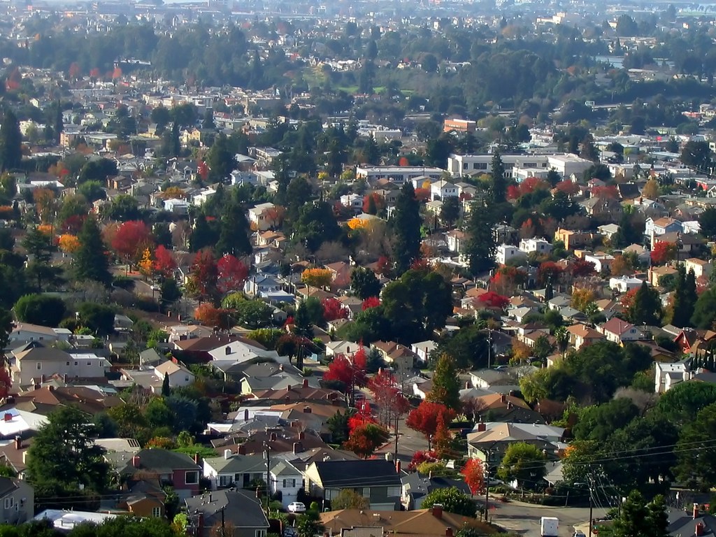 autumn dimond over the dimond district oakland, californ… patrick