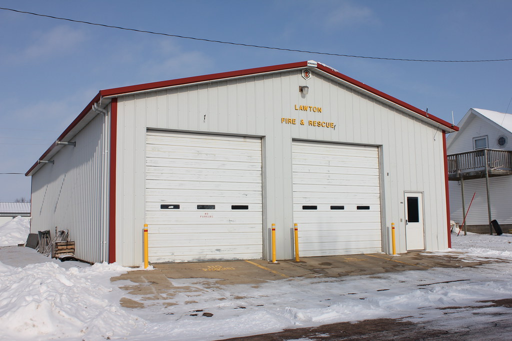 Fire Station Lawton, IA Tom McLaughlin Flickr