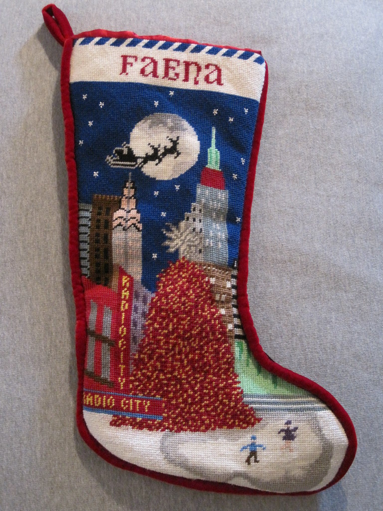 2010 Christmas 08 NYC Needlepoint Stocking Kath1969 Flickr