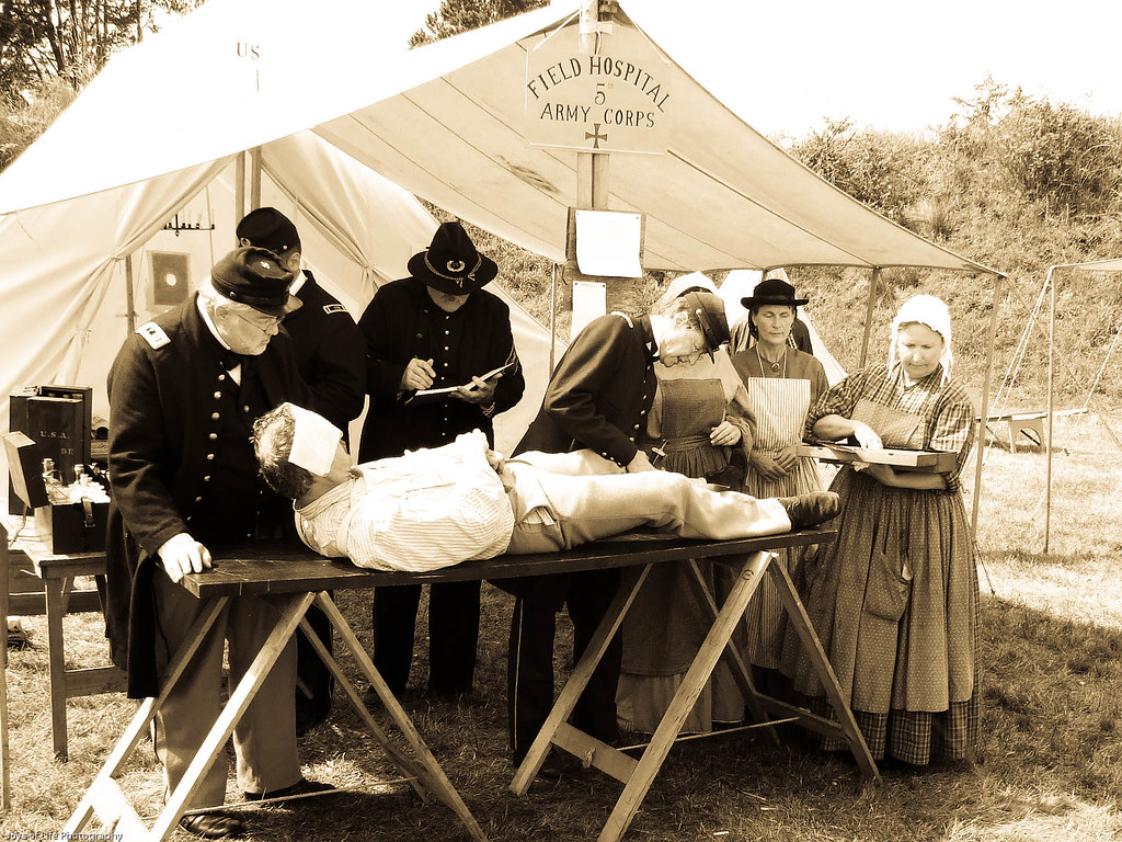 Civil War Field Hospital MyJOL Flickr