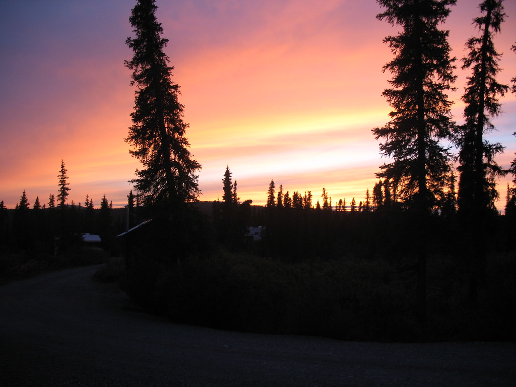 paxson lake sunset the boogeyman's wife Flickr