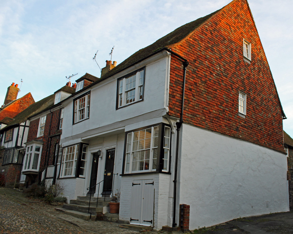 The house with two front doors In Rye East Sussex in Merma… Flickr