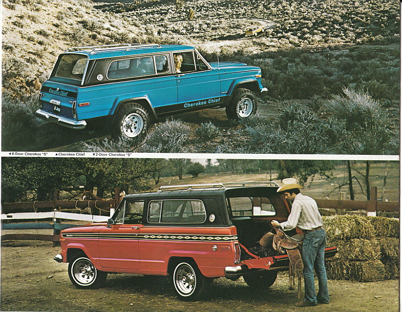 1978 Jeep Cherokee Chief And 2 Door Cherokee "S". | 1978 Jee… | Flickr