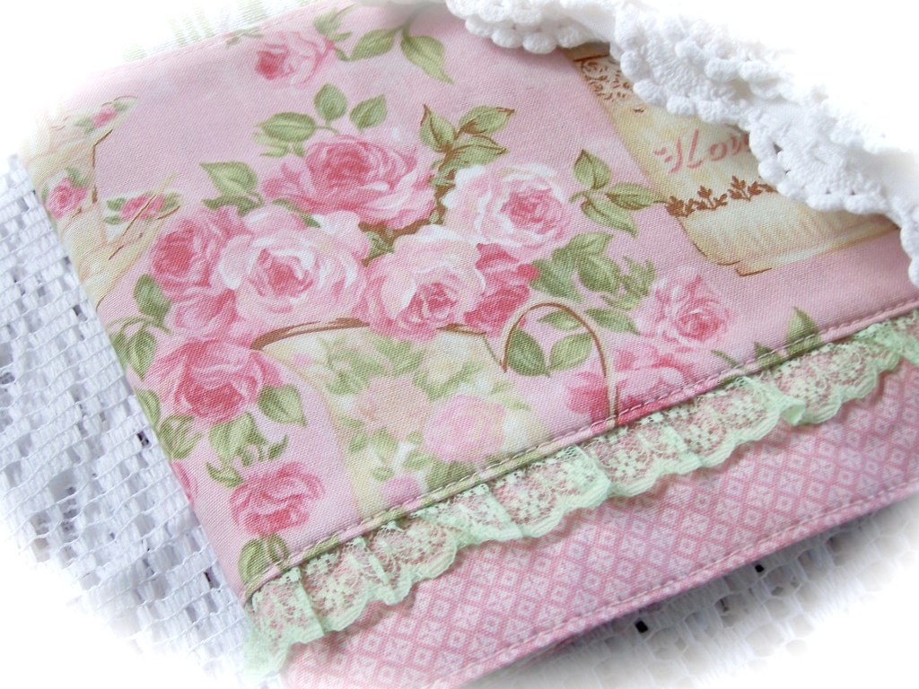 Flickriver Photoset 'Shabby Chic and romantic Embellished towels.' by