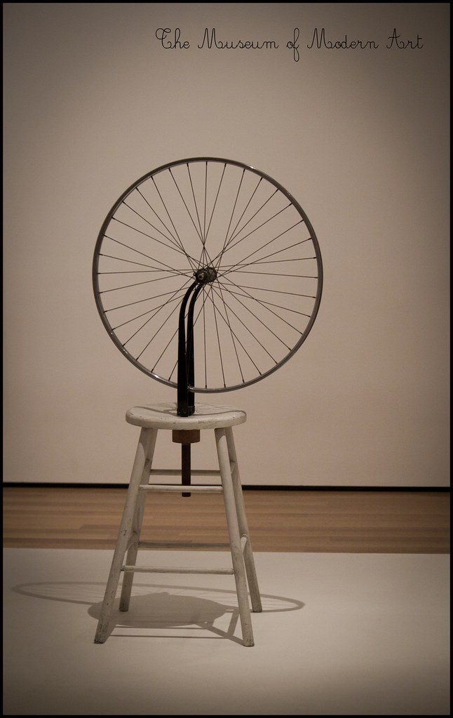 Bicycle Wheel, Marcel Duchamp Museum of Modern Art Flickr