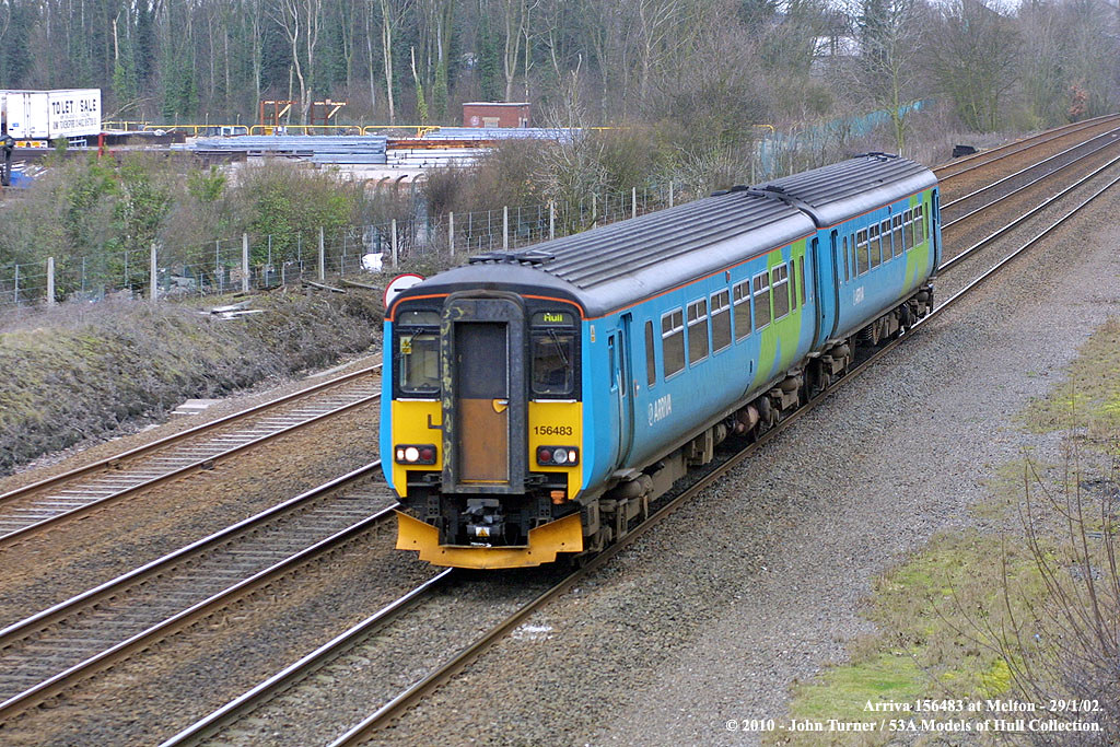 29/01/2002 Melton, East Yorkshire. Arriva class 156 'Sup… Flickr