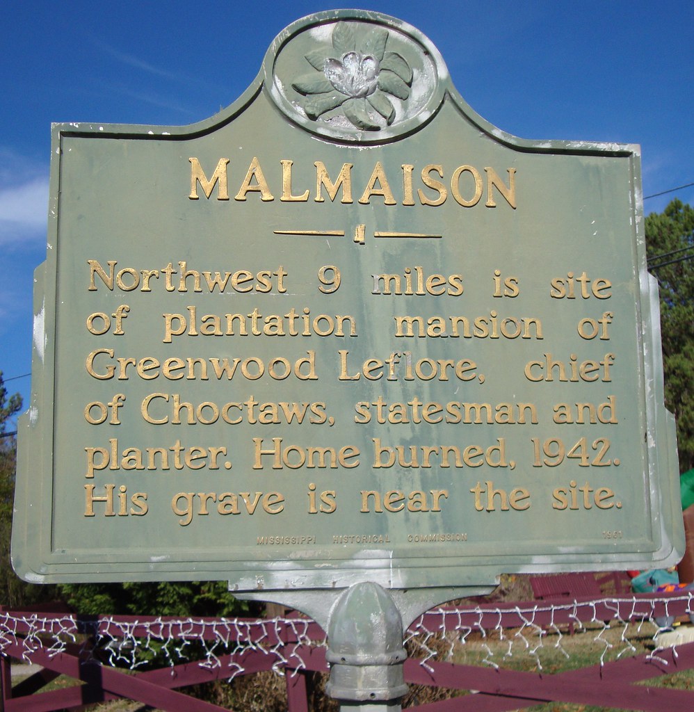 Malmaison Marker (Carrollton, Mississippi) Located on the … Flickr