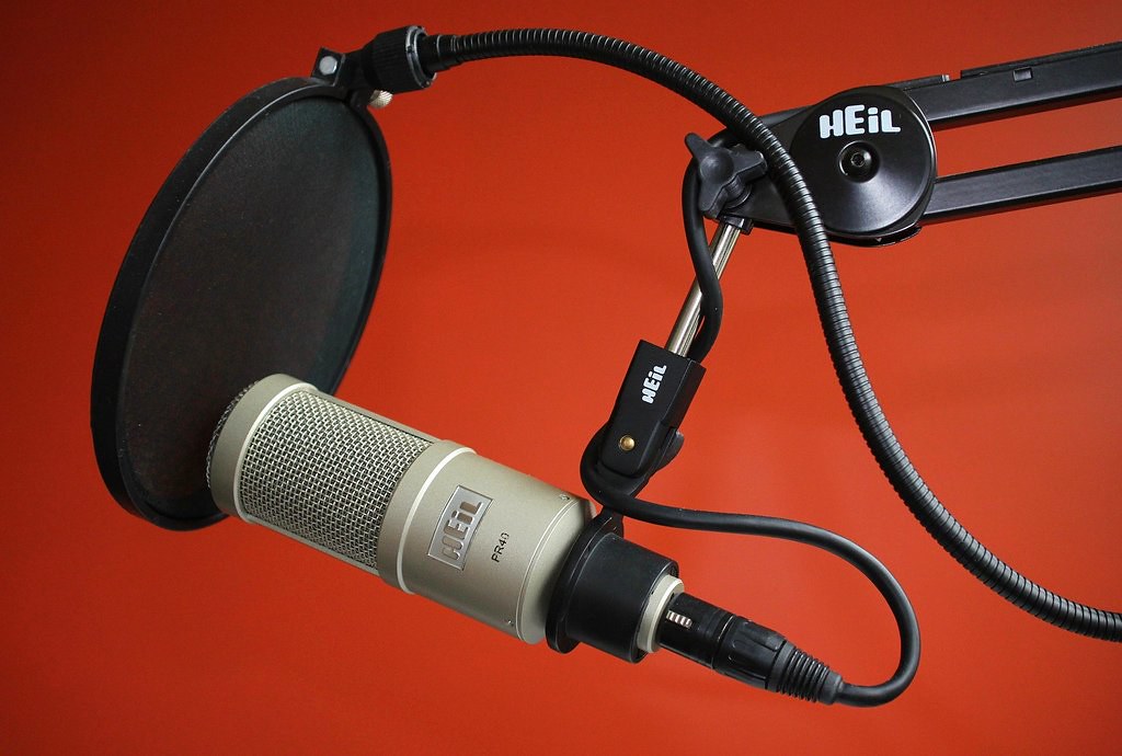 Heil PR40 Dynamic Microphone Heil PR40 mic attached Heil b… Flickr