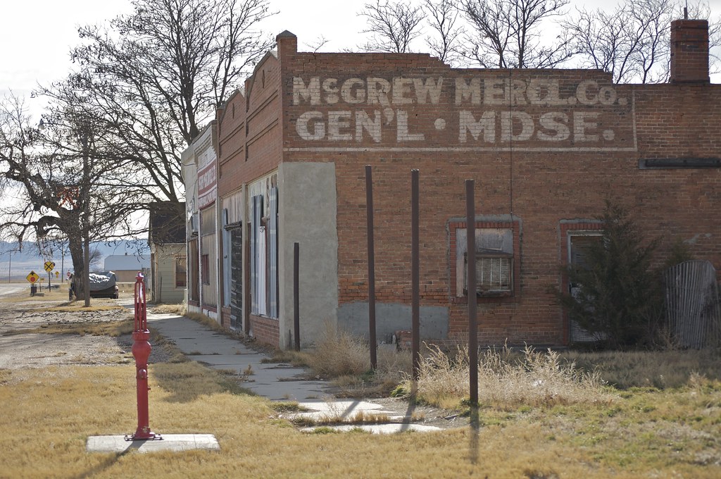 McGrew, Nebraska Mercantile Co. Ghost Sign Micheal Peterson Flickr