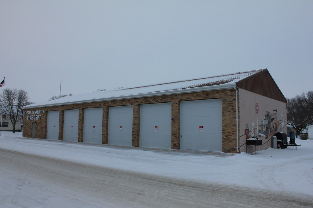 Fire Station Everly, IA Tom McLaughlin Flickr