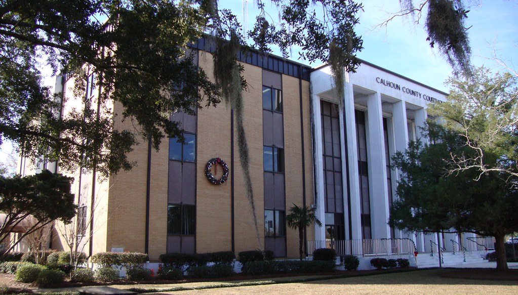 Calhoun County Courthouse (Blountstown, Florida) Built in … Flickr