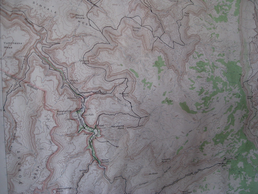 Harvey Butchart's hiking map The Grand Canyon National Par… Flickr