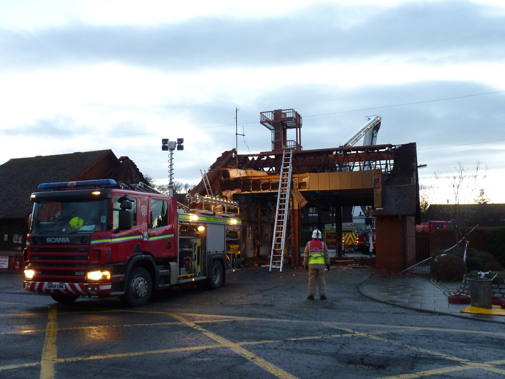 North Berwick Fire Station Photo shows the aftermath of th… Flickr