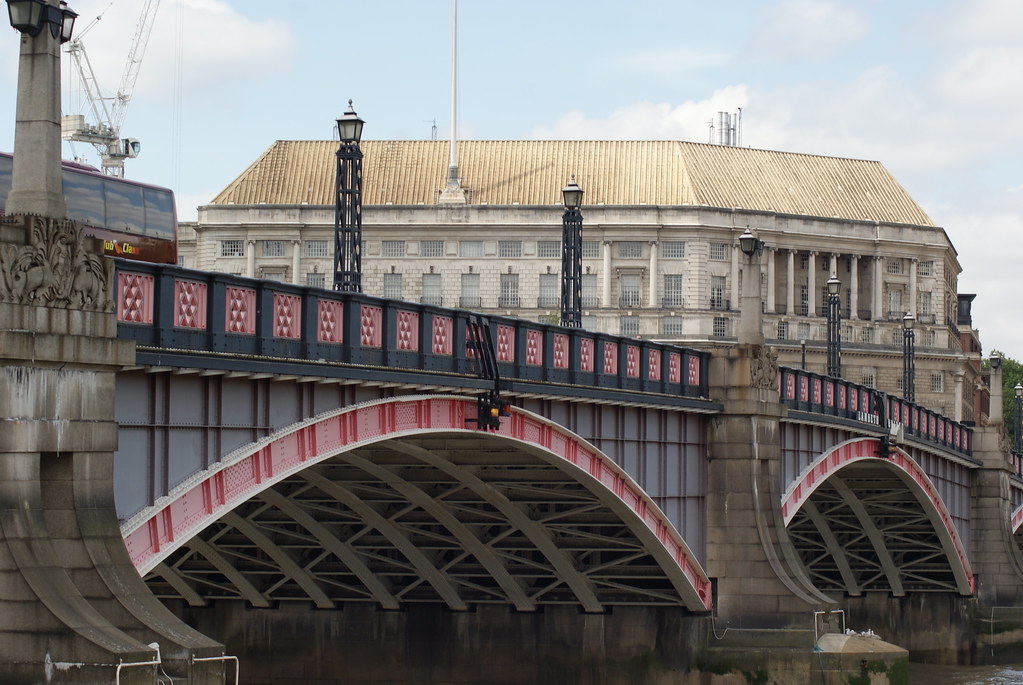 Thames House and Lambeth Bridge, London SONY DSC Alan Partridge