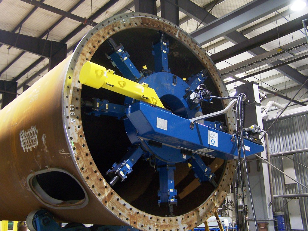 CM6000_WindTowerMfg2 Climax Portable Machining & Welding Systems Flickr