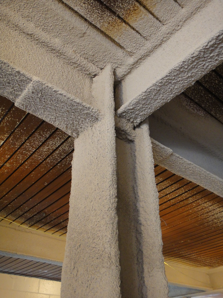 SprayApplied Fireproofing on Structural Steel Example of … Flickr