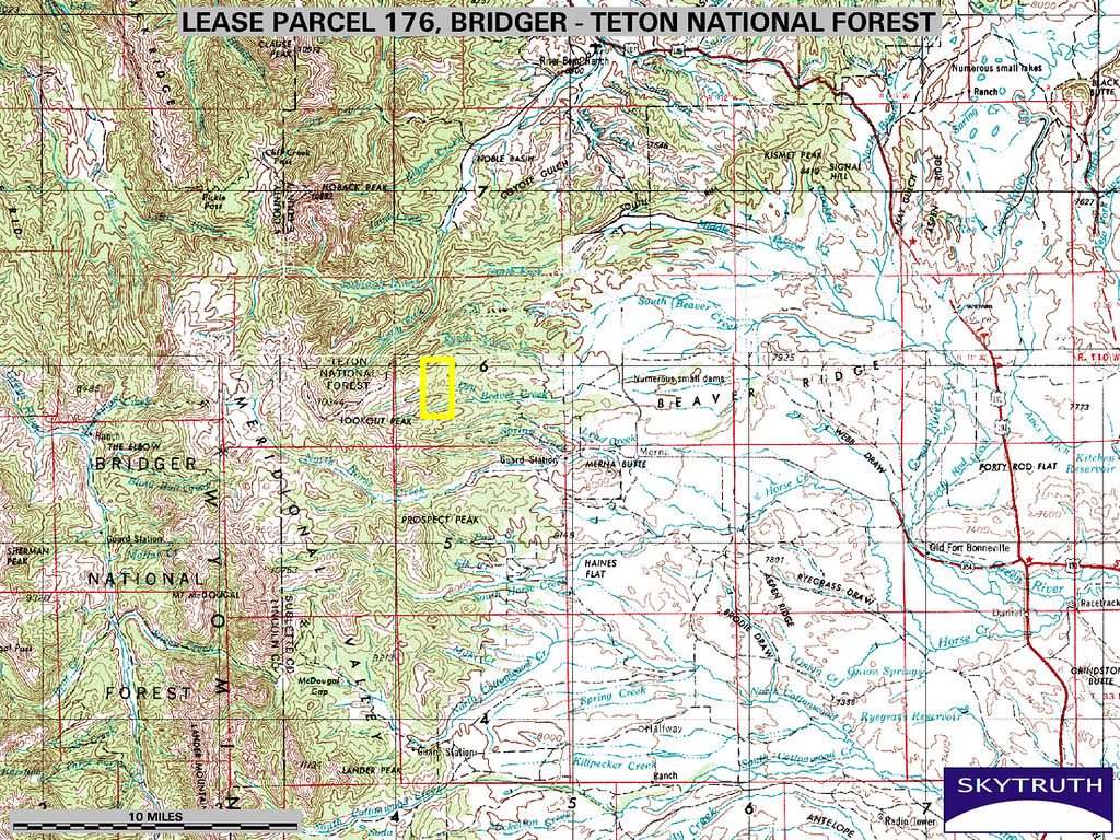 Bridger Teton National Forest Map Maps For You
