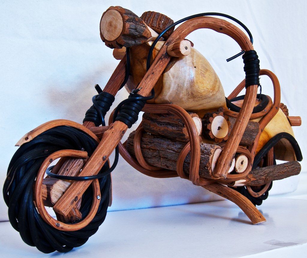 Wooden Motorcycle 02/06/2011 037/365 My placeholder moto… Flickr