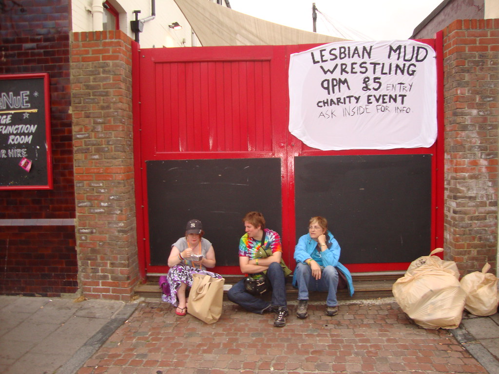 lesbian mud wrestling | brightondj | Flickr