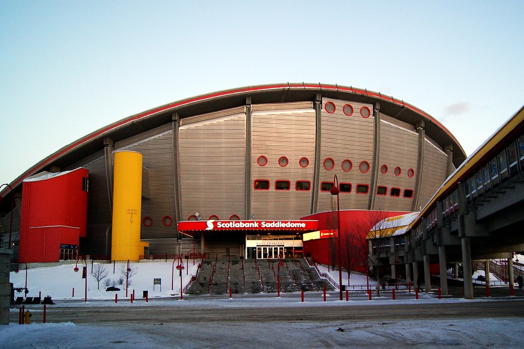 Scotiabank Saddledome Scotiabank Saddledome (West Entrance… Flickr
