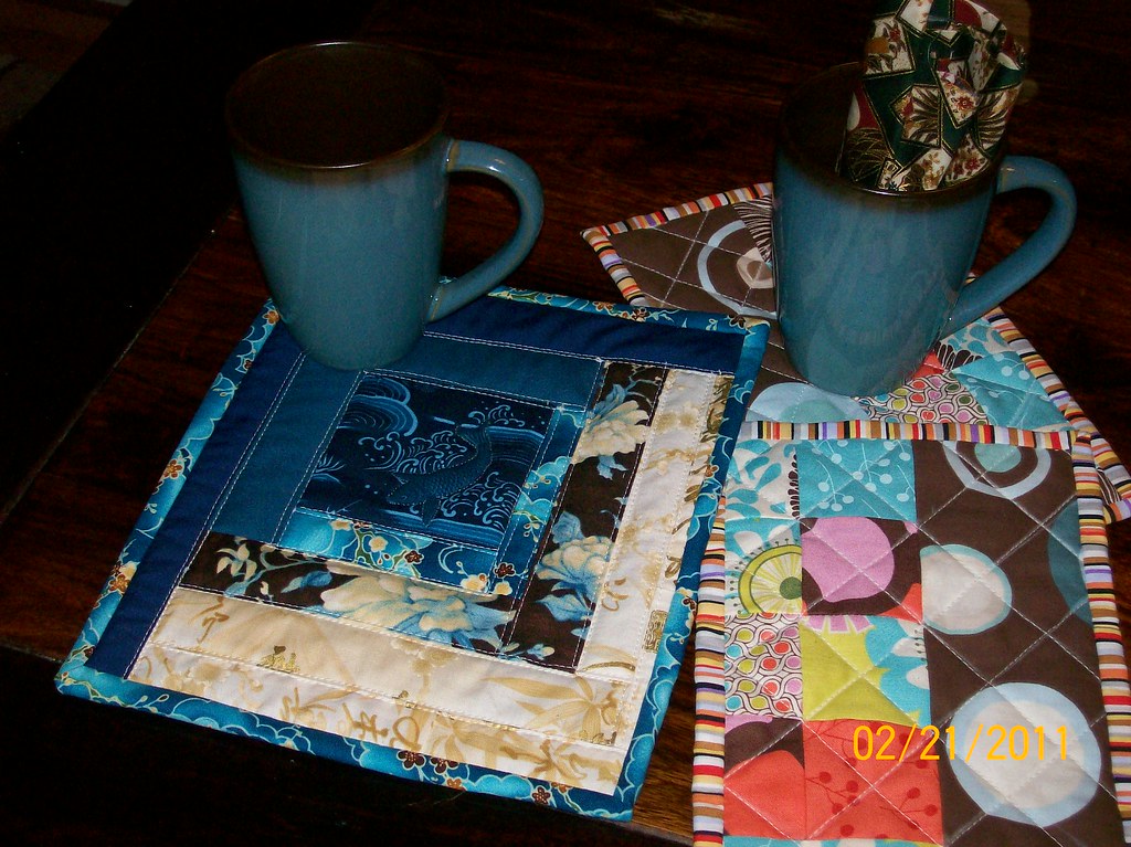 All sizes mug rugs Flickr Photo Sharing!