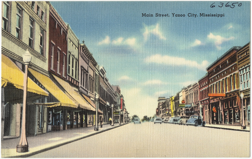 Main street, Yazoo City, Mississippi File name 06_10_0150… Flickr