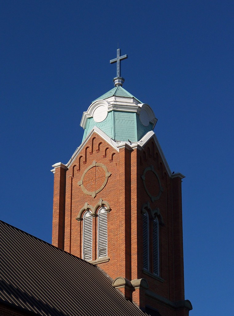 OH New Riegel Church Spire of a church in New Riegel, Oh… Flickr