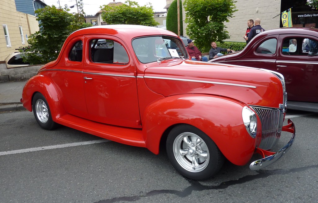 Edmonds Classic Car Show 10th Anniversary 1940 Ford Coupe Lloyd