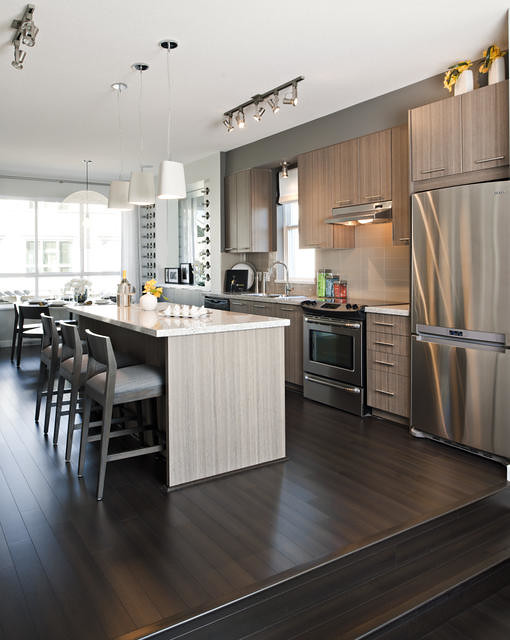 Tyneridge townhome Kitchen & Island Tyneridge homes by Pol… Flickr