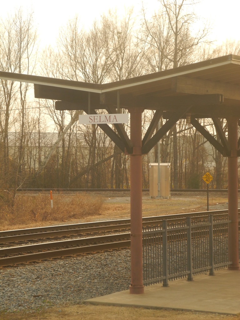 "Selma" The old platform cover at Selma, North Carolina's … Flickr