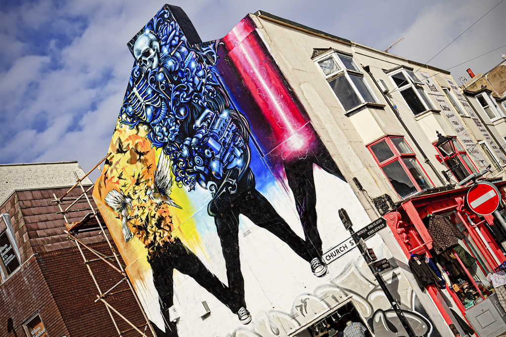 Church Street Art Fantastic street art on Church Street co… Flickr