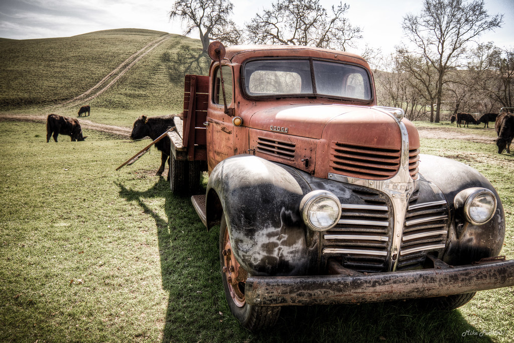 Danville Farm This old truck and other vintage trucks and … Flickr
