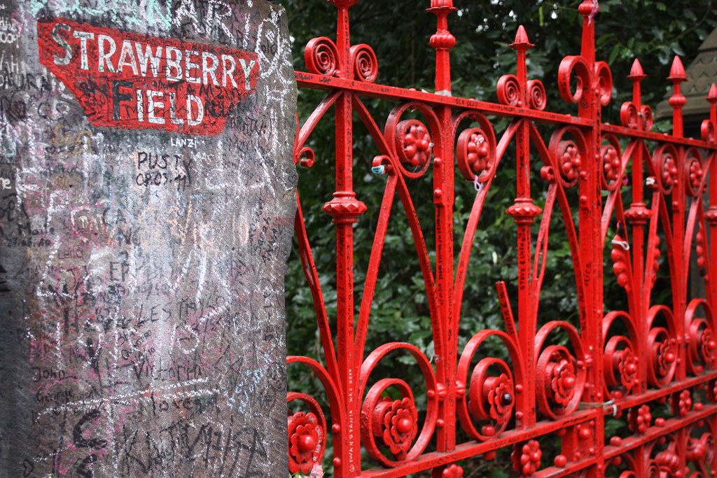 Strawberry Field Gates Strawberry Field, Woolton, Liverpoo… Flickr