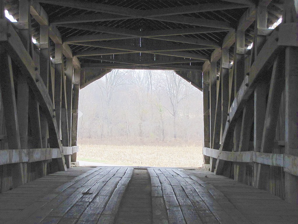 Sim Smith Bridge (4 of 5) Montezuma, Indiana. This is one … Flickr