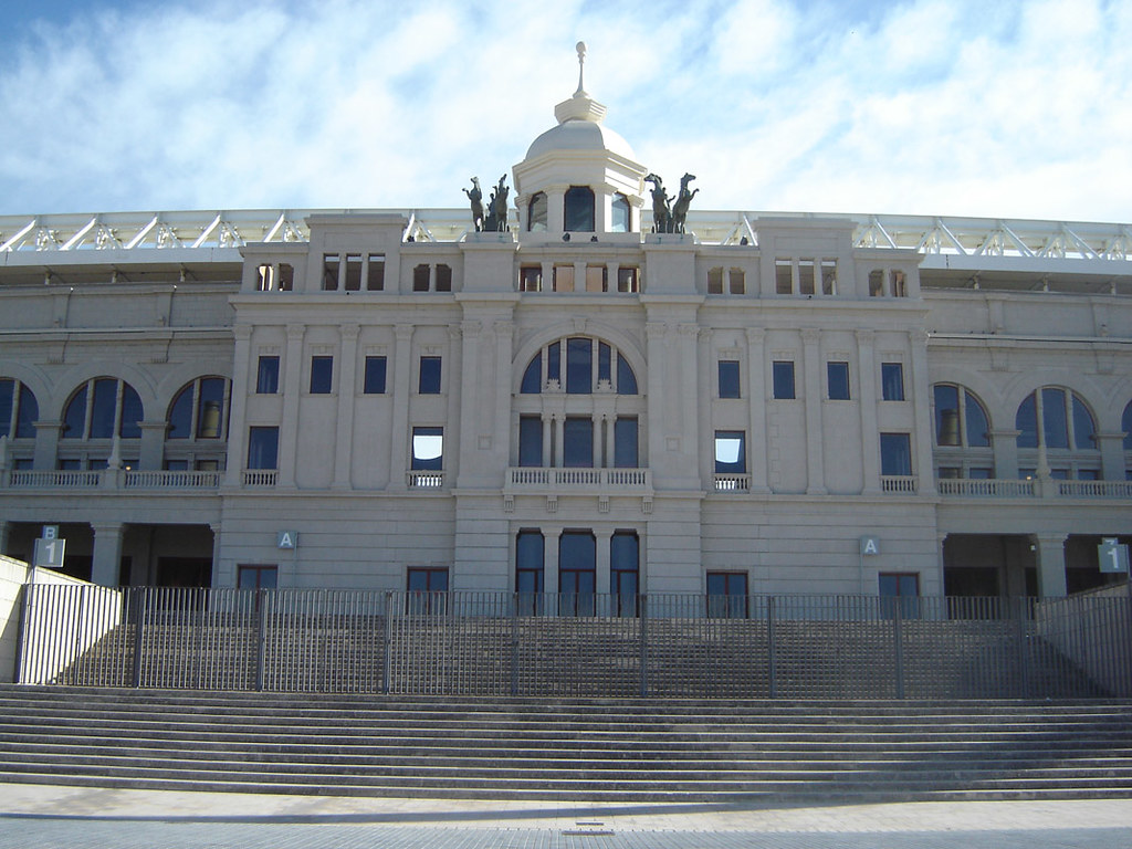 Olympic Stadium Exterior Main entrance to Olympic